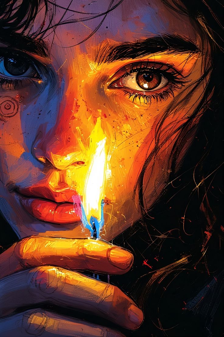 Digital Painting Process